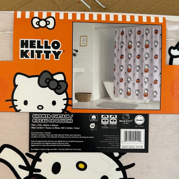 Hello kitty shower curtain new - Picture 3 of 4